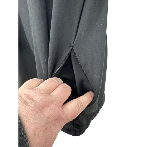 Sweaty Betty Long Sleeve Turtleneck Top W/ Thumbholes & Side Zipper Pockets Sz L - Picture 3 of 10